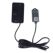 Датчик температуры и влажности BNH, для шкафов, цвет: чёрный