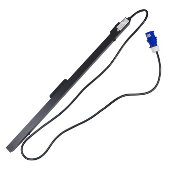 Блок распределения питания BNH B800.M, IEC С13 х24, IEC С19 х6, шнур 3м, 1289х52х45 мм(ВхШхГ), 32А, 1ф, вход IEC 309 32A P+N+E, чёрный