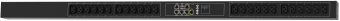 PDU Managed | Измерение и управление каждой розеткой, верт., 1-фазный ввод, 16A, 220-250В, 24 х универс. роз. С13/С19 (макс. 16А), ШхВхГ: 60х1230х72 мм