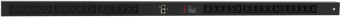 PDU Metered Lite |  Упрощенное измерение по вводу, верт., 1-фазный ввод, 16A, 220-250В, 42 х универс. роз. С13/С19 (макс. 16А), ШхВхГ: 55х1572х55,4 мм