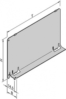 SLOT COVER  6U  8HP 160D Schroff арт. 34562836  купить у официального дилера в Санкт-Петербурге и Москве с доставкой.