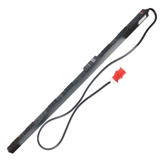 Блок распределения питания BNH B800.MMN, IEC С13/С19 х42, шнур 3м, 1950х52х65 мм(ВхШхГ), 32А, 3ф, вход IEC 309 32A 3P+N+E, чёрный, IP44