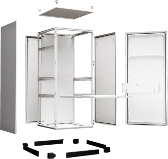 IPX060622.31611521 Шкаф IPEX ШхГхВ: 600х600х2200 с боковыми стенками IPEX купить у официального дистрибьютора в Санкт-Петербурге и Москве с доставкой.