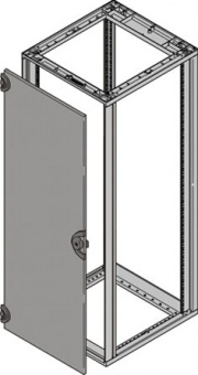 Металлическая дверь 47U, угол открытия 180 градусов, RAL7021 Schroff арт. 25230029  купить у официального дилера в Санкт-Петербурге и Москве с доставкой.