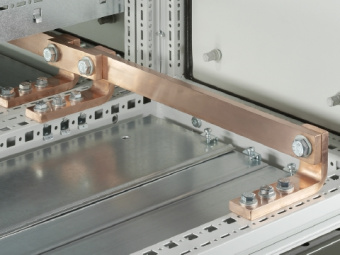 Медная шина 30х10 для ширина 1000мм, 2шт Rittal артикул 9661300 Риттал, фото на Овертайм