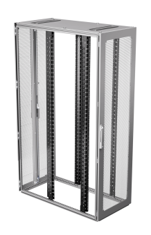 TSafe COLO Шкаф 800x2200x1200 47U, вентилируемые двери, RAL7035