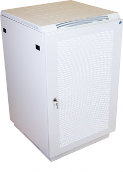 Шкаф телекоммуникационный напольный 18U (600 × 600) дверь перфорированная  арт. ШТК-М-18.6.6-4ААА  купить у официального дистрибьютора в Санкт-Петербурге и Москве с доставкой.