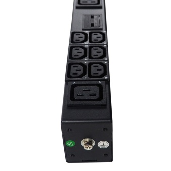 БРП (PDU) Managed BNH B800.MMN, IEC 60320 С13 х 36, IEC 60320 С19 х 6, 16А, 3ф, вход IEC 309 16A 3L+N+E, шнур 3 м, автомат,чёр