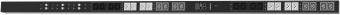PDU Switched | Измерение по вводу и управление каждой розеткой, верт., 3-фазный ввод, 32A, 380-415В, 24 х универс. роз. С13/С19 (макс. 16А), ШхВхГ: 60х1860х72 мм
