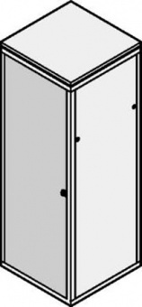Стальная дверь, угол открытия 120 град., 47U 800W RAL7035 Schroff арт. 21117200  купить у официального дилера в Санкт-Петербурге и Москве с доставкой.