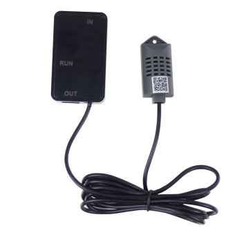 Датчик температуры и влажности BNH, для шкафов, цвет: чёрный