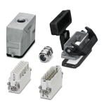 Комплект вставных соединителей - HC-STA-A16PT-BWSC-HT-M25-ELCAL Phoenix Contact артикул 1424462 Феникс Контакт, фото на Овертайм