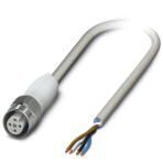 Кабель для датчика / исполнительного элемента - SAC-4P-15,0-600/M12FS HD Phoenix Contact артикул 1053987 Феникс Контакт, фото на Овертайм