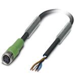 Кабель для датчика / исполнительного элемента - SAC-4P- 5,0-PVC/M 8FS Phoenix Contact артикул 1403252 Феникс Контакт, фото на Овертайм