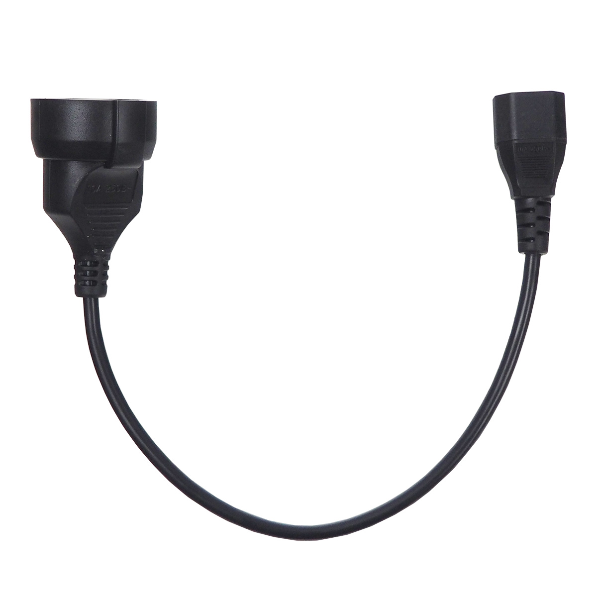 Блоки распределения питания Силовой шнур BNH, Type-F, вилка IEC 60320 С14, 0.3 м, 10А, цвет: чёрный купить у официального дистрибьютора в Санкт-Петербурге и Москве с доставкой.