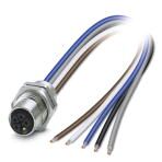 Встраиваемые разъемы - SACC-DSI-M12FSL-4FE-M16XL/0,2 Phoenix Contact артикул 1415299 Феникс Контакт, фото на Овертайм