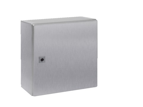 Компактный распределительный шкаф АЕ, нержавеющая сталь (AISI 304) с МП, 380x380x210 мм Rittal артикул 1006600 Риттал, фото на Овертайм