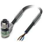 Кабель для датчика / исполнительного элемента - SAC-3P- 1,5-PVC/M12FR-2L Phoenix Contact артикул 1414571 Феникс Контакт, фото на Овертайм
