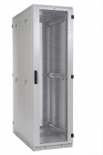 Шкаф серверный напольный 45U (800 × 1000) дверь перфорированная, задние двойные перфорированные  арт. ШТК-С-45.8.10-48АА  купить у официального дистрибьютора в Санкт-Петербурге и Москве с доставкой.