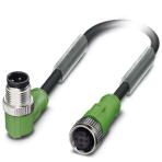 Кабель для датчика / исполнительного элемента - SAC-3P-M12MR/0,3-PUR/M12FS Phoenix Contact артикул 1071521 Феникс Контакт, фото на Овертайм