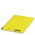 Пластиковая табличка - US-EMLP (35X9) YE Phoenix Contact артикул 0828899 Феникс Контакт, фото на Овертайм