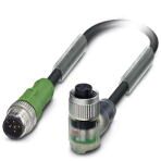 Кабель для датчика / исполнительного элемента - SAC-5P-M12MS/1,5-PVC/M12FR-3L Phoenix Contact артикул 1415705 Феникс Контакт, фото на Овертайм
