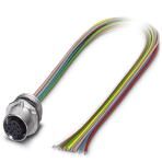 Встраиваемые разъемы - SACC-E-FS-8CON-M16/0,5 0,14SCO Phoenix Contact артикул 1403187 Феникс Контакт, фото на Овертайм