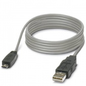 Соединительный кабель - CAB-USB A/MICRO USB B/2,0M Phoenix Contact артикул 2701626 Феникс Контакт, фото на Овертайм
