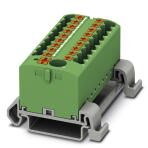 Распределительный блок - PTFIX 6/18X2,5-NS35A GN Phoenix Contact артикул 3273250 Феникс Контакт, фото на Овертайм