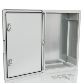 Пластиковый шкаф с монт. панелью, IP65. УХЛ1., 350х500х190, непрозрачная дверца арт. PP3006  купить у официального дистрибьютора в Санкт-Петербурге и Москве с доставкой по РФ.