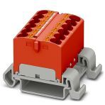 Распределительный блок - PTFIX 12X4-NS35A RD Phoenix Contact артикул 3273684 Феникс Контакт, фото на Овертайм