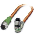 Кабель для датчика / исполнительного элемента - SAC-5P-M12MS/2,0-810/M12FR-3L Phoenix Contact артикул 1416151 Феникс Контакт, фото на Овертайм