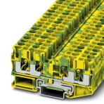 Клемма защитного провода - FT 6-QUATTRO-PE Phoenix Contact артикул 3270275 Феникс Контакт, фото на Овертайм