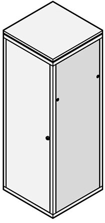SIDE PANEL 34U 900D 7021 2PC Schroff арт. 23117006  купить у официального дилера в Санкт-Петербурге и Москве с доставкой.