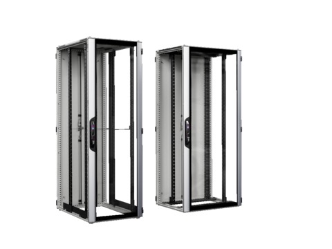 VX IT Шкаф 800x2200x800 47U standard обзорная и глухая двери 19" рамы спереди/сзади Rittal артикул 5312124 Риттал, фото на Овертайм