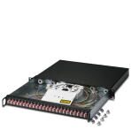 Кабельная коробка - FOC-SB-FR19:1U-LCD24-OM4 BK Phoenix Contact артикул 1418818 Феникс Контакт, фото на Овертайм