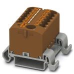 Распределительный блок - PTFIX 6/12X2,5-NS35A BN Phoenix Contact артикул 3273230 Феникс Контакт, фото на Овертайм
