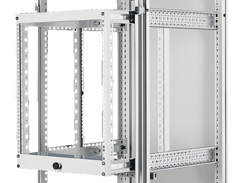 19" выдвижная стойка 12 U Rittal артикул 7124035 Риттал, фото на Овертайм