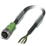 Кабель для датчика / исполнительного элемента - SAC-3P-10,0-PUR/M12FS VC Phoenix Contact артикул 1544879 Феникс Контакт, фото на Овертайм