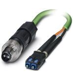 Соединительный оптоволоконный кабель - FOC-PN-B-1000/M12-C/SCRJ/1 Phoenix Contact артикул 1408865 Феникс Контакт, фото на Овертайм