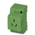 Розетка - EO-I/UT/LED/GN Phoenix Contact артикул 0804090 Феникс Контакт, фото на Овертайм