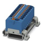Распределительный блок - PTFIX 10/18X4-NS35A BU Phoenix Contact артикул 3273770 Феникс Контакт, фото на Овертайм