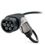 Зарядный кабель AC - EV-T2G3C-1AC20A-5,0M2,5ESBK01U Phoenix Contact артикул 1091133 Феникс Контакт, фото на Овертайм
