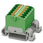 Распределительный блок - PTFIX 12X4-NS35A GN Phoenix Contact артикул 3273688 Феникс Контакт, фото на Овертайм