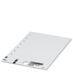Фиксируемые таблички - US-EMP (27X12,5) SR CUS Phoenix Contact артикул 0830035 Феникс Контакт, фото на Овертайм