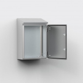Настенный шкаф из нержавеющей стали AISI 316L, размеры 300х200х155 IP 66 TYPE 4X, 12, 13 IK 10  арт. AFS03021-316  купить у официального дистрибьютора в Санкт-Петербурге и Москве с доставкой.