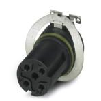 Встраиваемые разъемы - SACC-CIP-M12FSD-4P SMD SH T Phoenix Contact артикул 1411950 Феникс Контакт, фото на Овертайм