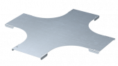Крышка на Х-образный ответвитель 300, R600, 1,0 мм, нержавеющая сталь AISI 304 DKC арт. DKC IKLXV6300C  купить у официального дилера в Санкт-Петербурге и Москве с доставкой.