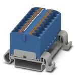 Распределительный блок - PTFIX 18X4-NS35A BU Phoenix Contact артикул 3273704 Феникс Контакт, фото на Овертайм