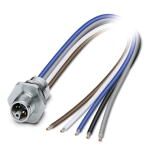 Встраиваемые разъемы - SACC-E-M12MSL-4FE-M16XL/0,2 GR Phoenix Contact артикул 1425582 Феникс Контакт, фото на Овертайм